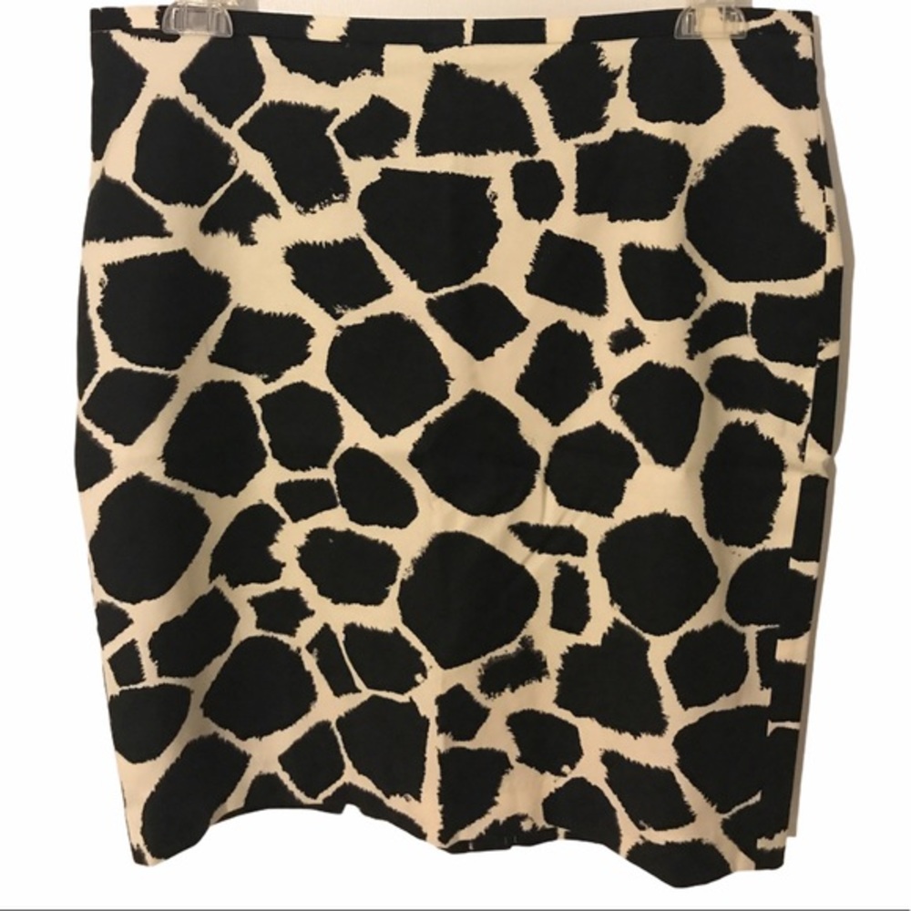 NWT Size 10 Loft Womens Giraffe Print Skirt